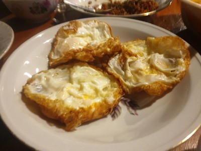 ไข่ไก่ดาวทอดกรอบ