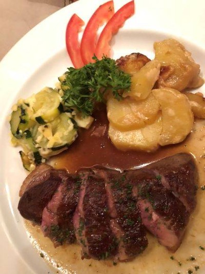 Duck Fillet In Orange Sauce.