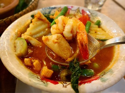 แกงป่ากุ้ง+ไก่
