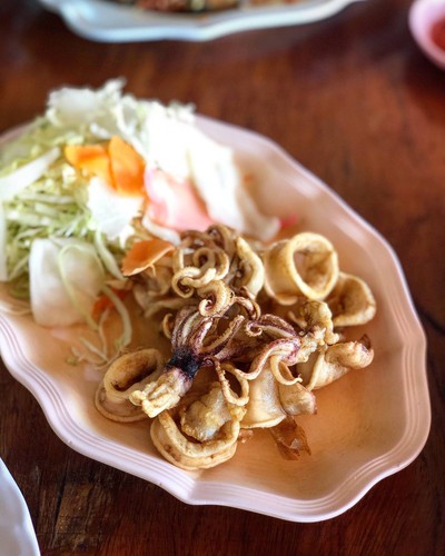 ปลาหมึกแดดเดียว