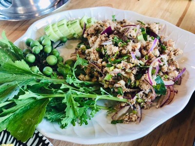 ลาบปลาดุก