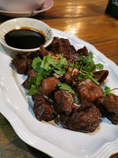 ไส้พะโล้ทอด