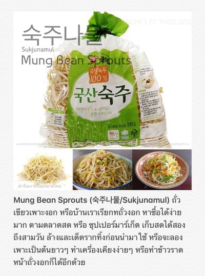 วิธีทำ วัตถุดิบอาหารเกาหลี (4)/ Ingredients For Korean Cooking (4)