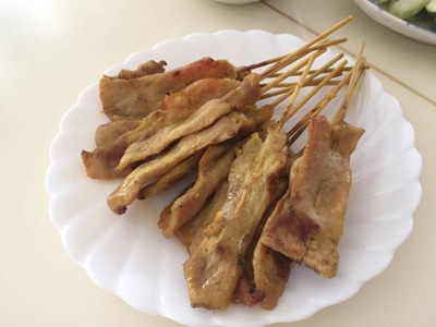 หมูสะเต๊ะ 15ไม้