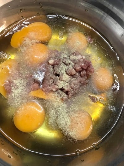 วิธีทำ ต้มจืดไข่น้ำ แบบไข่เจียวหมูสับ 