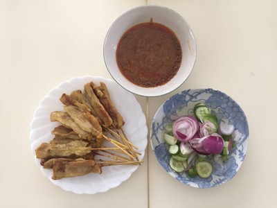 หมูสะเต๊ะ 15ไม้