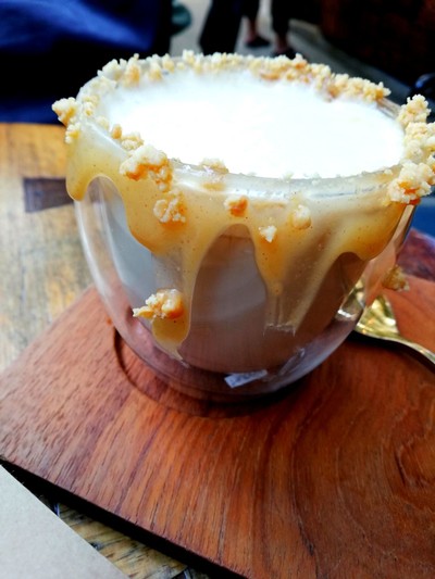 Hot Peanut Butter Latte 125 บาท