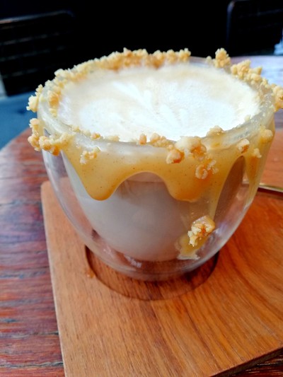Hot Peanut Butter Latte 125 บาท