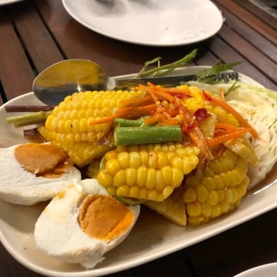 ตำข้าวโพด