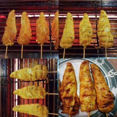 สันในไก่ย่าง