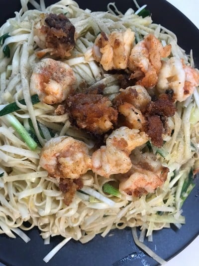 ผัดหมี่ฮ่องกง เส้นหมี่ไต้หวัน 