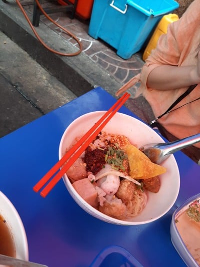 บะหมี่น้ำต้มยำ