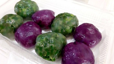 ไส้ผัก+ไส้มันม่วง