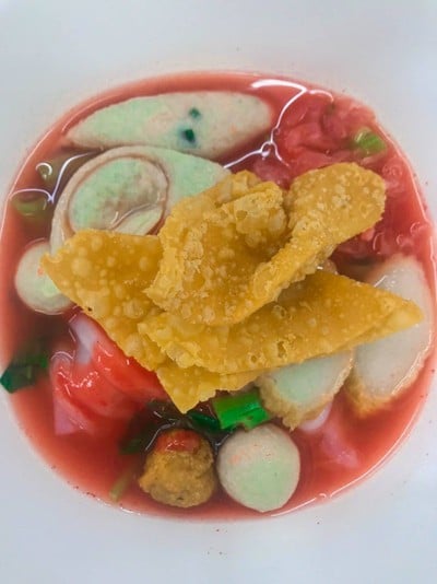 เมนูของร้าน เจริญชัยก๋วยเตี๋ยวหมูพริกกระเหรี่ยง(ท่าพระจันทร์)&ข้าวมันไก่ ข้าวหมูแดง ข้าวไก่ย่าง