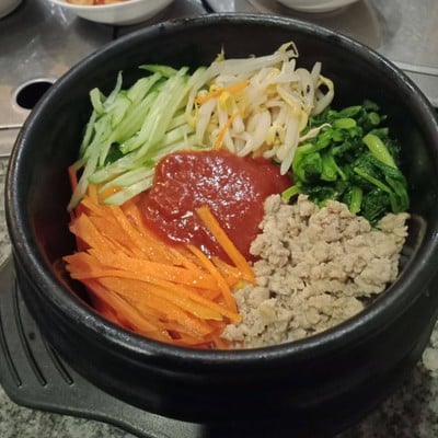 เมนูของร้าน Ajumma Korean restaurant