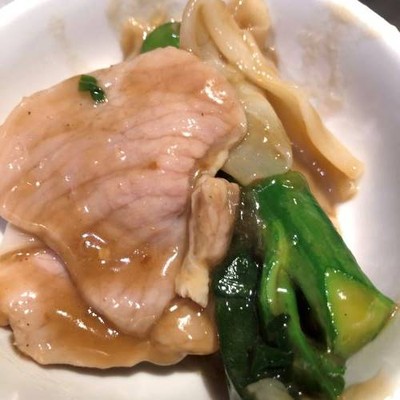ราดหน้าคะน้าฮ่องกง (เล็ก)