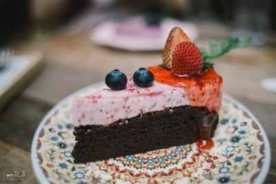 เมนูของร้าน B-story Cafe'