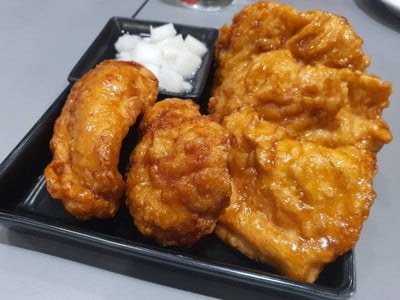 เมนูของร้าน Bonchon Korean Fried Chicken (บอนชอนไก่ทอดเกาหลี) เซ็นทรัลบางนา