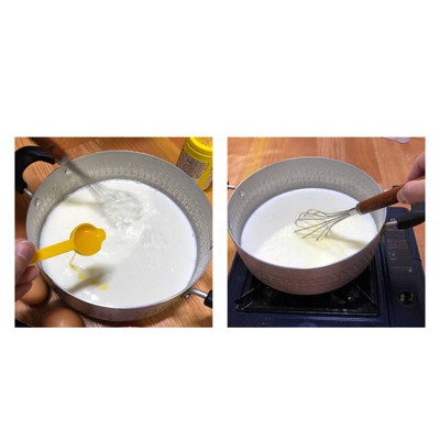 วิธีทำ นมสดทอด 