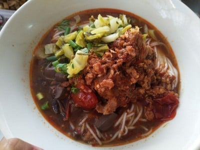 ขนมจีน ต่อมแก้ว