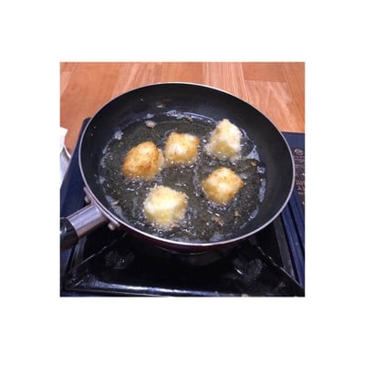 วิธีทำ นมสดทอด 