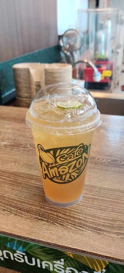 ชาเขียวน้ำผึ้งมะนาวเจลลี่