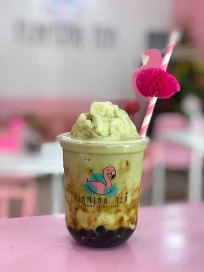 ร้านชานมฟลามิงที Chaiyaphum