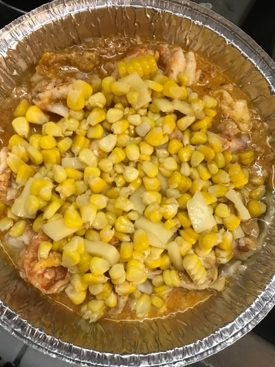 วิธีทำ Buttery corn with shrimp 🌽🦐🥞