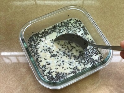 วิธีทำ Milky Chia Overnight Oats