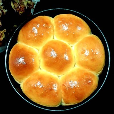 ขนมปังนวดมือนุ่มๆ ,ขนมปังพื้นฐาน,ขนมปังหวาน สูตรนี้ดีต่อ❤