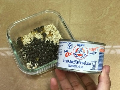 วิธีทำ Milky Chia Overnight Oats