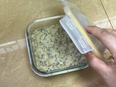 วิธีทำ Milky Chia Overnight Oats