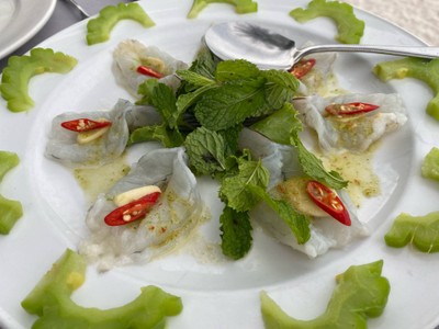 กุ้งแช่น้ำปลา