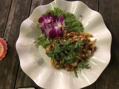 เมนูของร้าน The Terrace