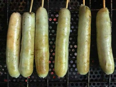 ไข่หมึกย่าง