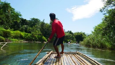 ล่องแพไม้ไผ่วังเคียงคู่ อ.ท้ายเหมือง จ.พังงา