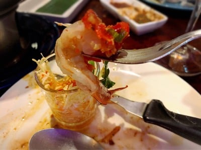 กุ้งแช่น้ำปลา