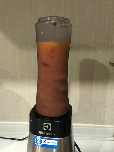 วิธีทำ แครอทม่วงสับปะรดส้มปั่น 🥕🍊🍆