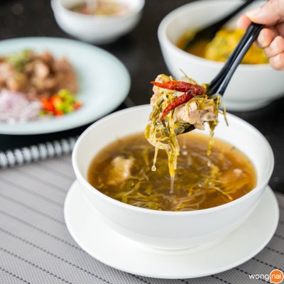 ซี่โครงต้มยอดมะขาม