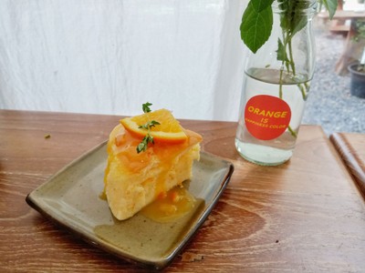 Orange sponge Cake