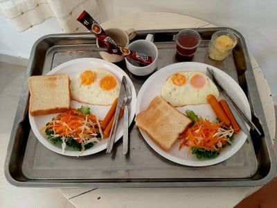 อาหารเช้า 2ชุด