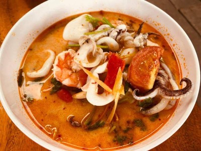 ต้มยำรวมมิตรน้ำข้น