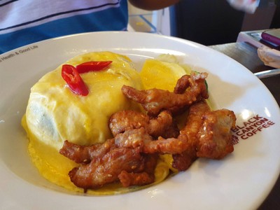 ข้าวเขียวหวานหมูเส้น