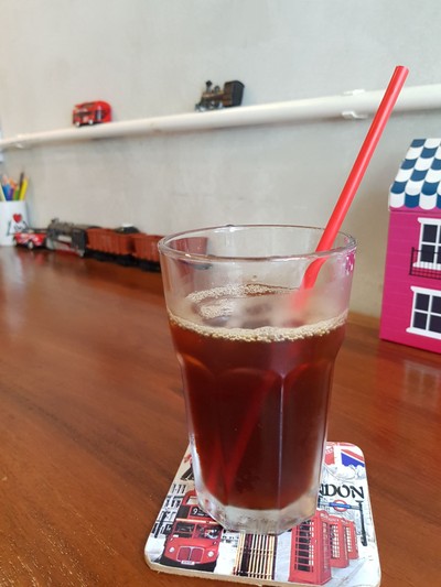 อเมริกาโน่เย็น (กาแฟดำเย็น)