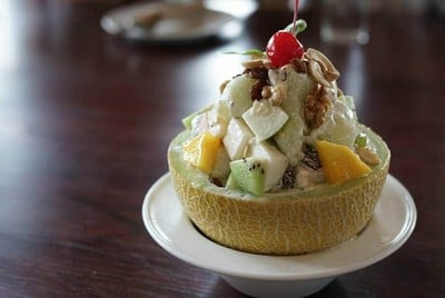 เมนูของร้าน สวนผัก โอ้กะจู๋ สันทราย
