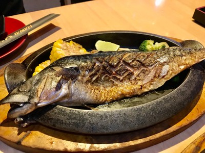 สเต็กปลาซาบะ