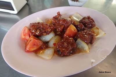 ซี่โครงหมูทอด 3 รส