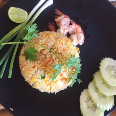 ข้าวผัดกุ้งเล็ก