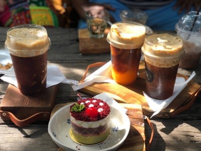 เมนูของร้าน SlopeCoffee แพร่