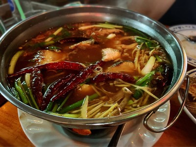 ต้มส้มปลากระบอก